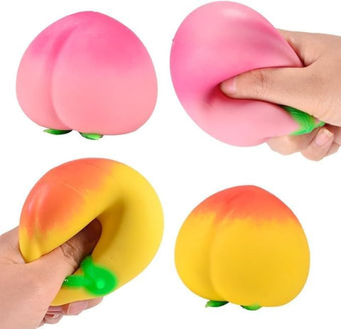 2Pc Squishy Peach (Pink+Yellow)