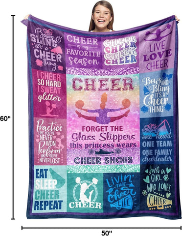 Cheerleader Gifts Blanket 50"X60"