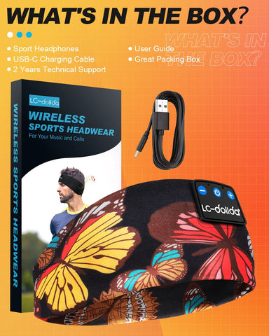 Wireless Bluetooth Sleep Headphones Headband