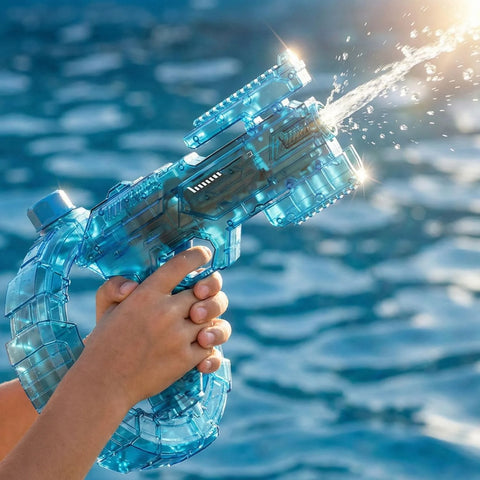 Mechanical Transforming Electric Water Gun