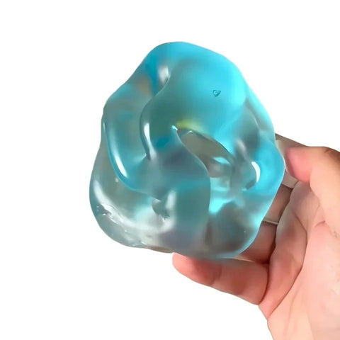 Blue Maltose Squishy Toy