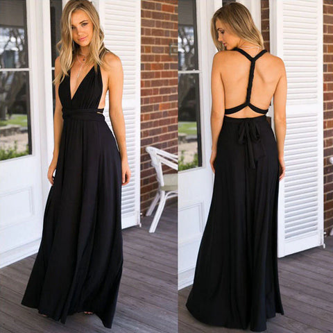 Women's Maxi Multiway Infinity Dress