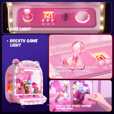 Mini LED Vending Girls Claw Machine