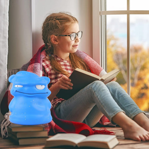 9.8" Jumbo Squishy Monster (Blue)