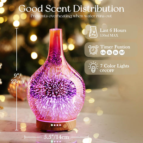 Rose Gold Essential Oil Diffuser