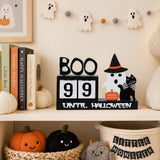 Halloween Wood Countdown Calendar Halloween Blocks