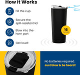The Loudcup Blow Horn Tumbler