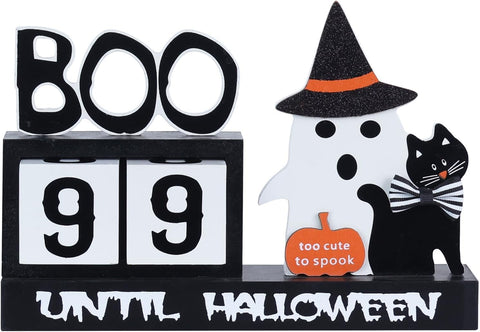 Halloween Wood Countdown Calendar Halloween Blocks