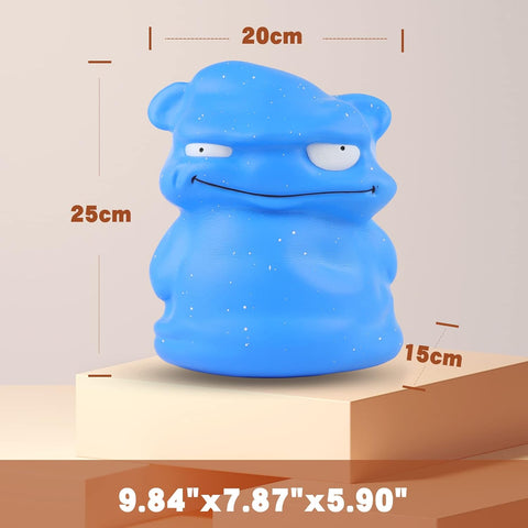 9.8" Jumbo Squishy Monster (Blue)