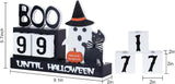 Halloween Wood Countdown Calendar Halloween Blocks