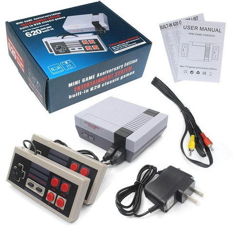 Mini Classic Game Console, Build in 620 Classic or 300 Classic