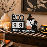 Halloween Wood Countdown Calendar Halloween Blocks