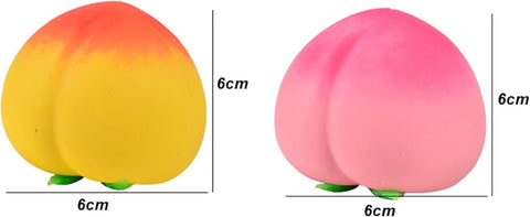 2Pc Squishy Peach (Pink+Yellow)