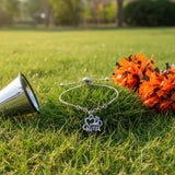 Cheerleading Adjustable Slide Bracelet - Love to Cheer