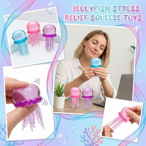 Nee Doh Jellyfish Squeeze Toy
