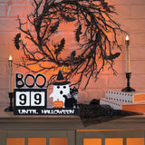Halloween Wood Countdown Calendar Halloween Blocks