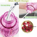 2 Glass Hummingbird Feeders