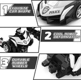 Transforming Robo- Remote Control Car