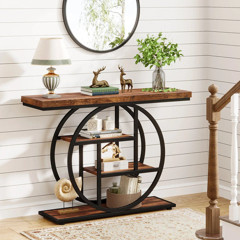 4-Tier Entryway Table