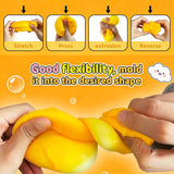 Yellow Cheese Squishy 2 (Pack)