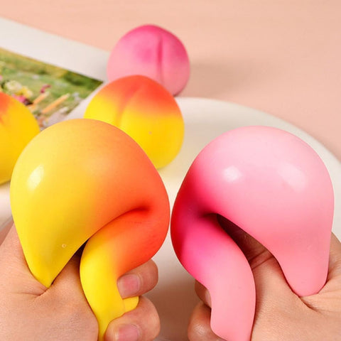 2Pc Squishy Peach (Pink+Yellow)