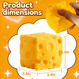 Yellow Cheese Squishy 2 (Pack)