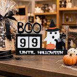 Halloween Wood Countdown Calendar Halloween Blocks