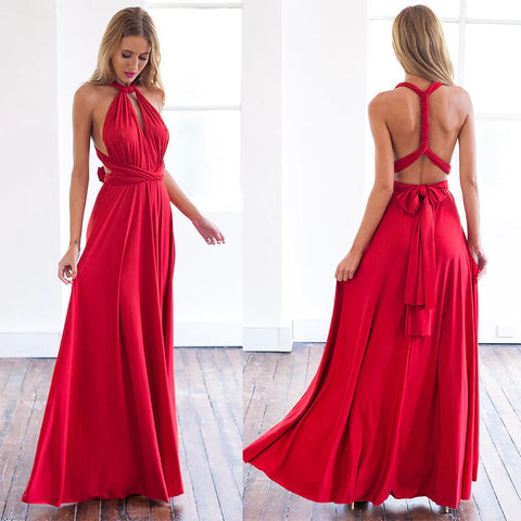 Women's Maxi Multiway Infinity Dress