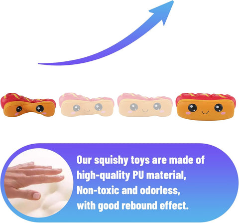 Hot Dog Squishies Toy