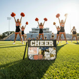 Clear Cheer Makeup Bag Cosmetic Bag Travel Toiletry Organizer Pouch