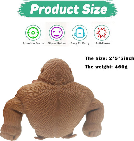 Stretch Stress Gorilla, Stress Relief Toy