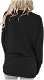 Womens Casual Crewneck Sweatshirt WITH POCKETS!