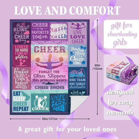 Cheerleader Gifts Blanket 50"X60"