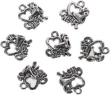 50Pcs- I Love  Cheer Charms