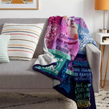 Cheerleader Gifts Blanket 50"X60"