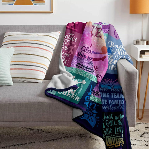 Cheerleader Gifts Blanket 50"X60"