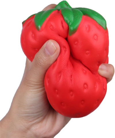 Strawberry Fruit Squeeze Squishy