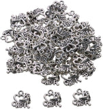 50Pcs Heart Shape Cheer Horn Charms, Alloy Cheer Leading Theme Charms Love Cheer Sport Loudspeaker Pendants for Jewelry Making